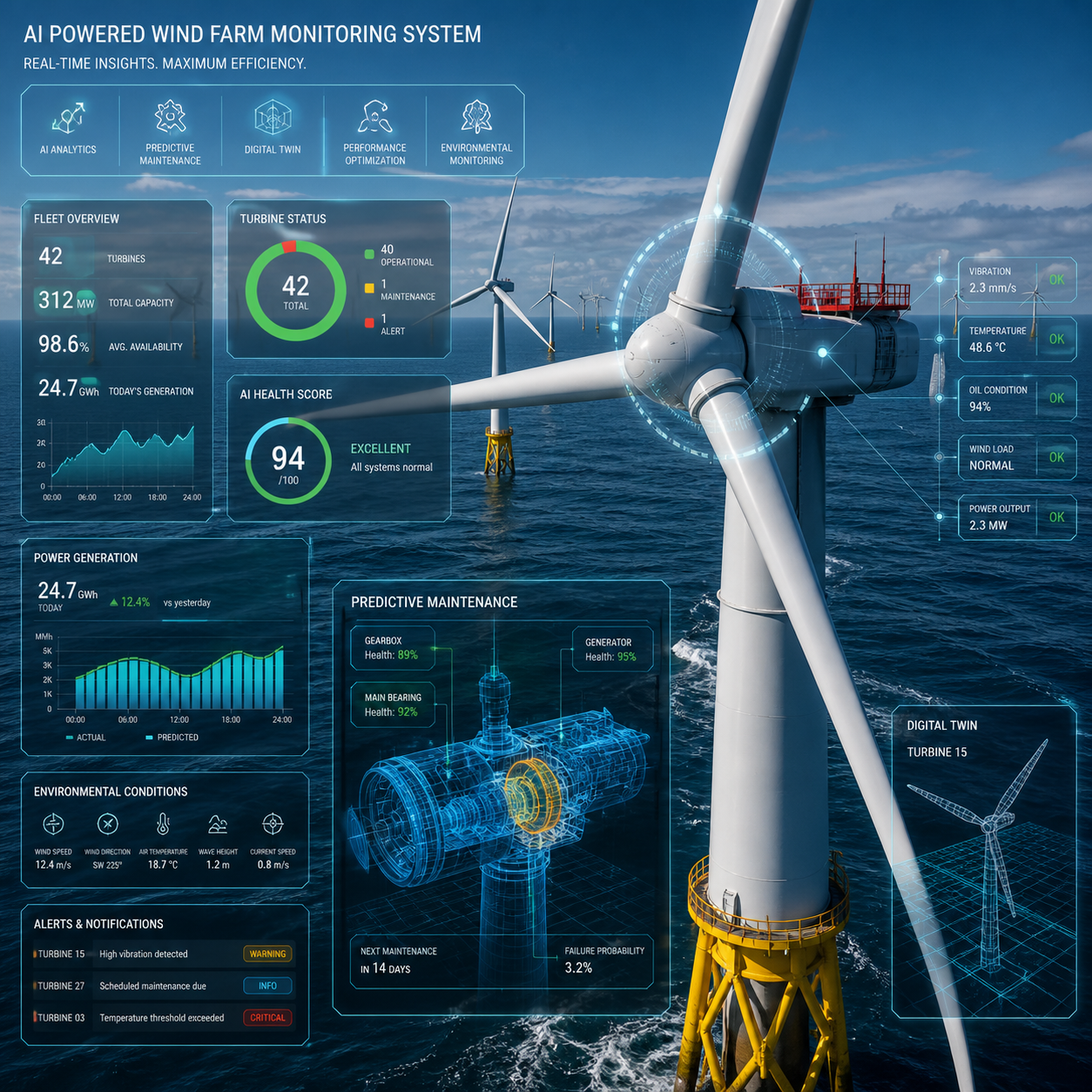 How AI Is Revolutionizing Predictive Maintenance in Offshore Wind Energy