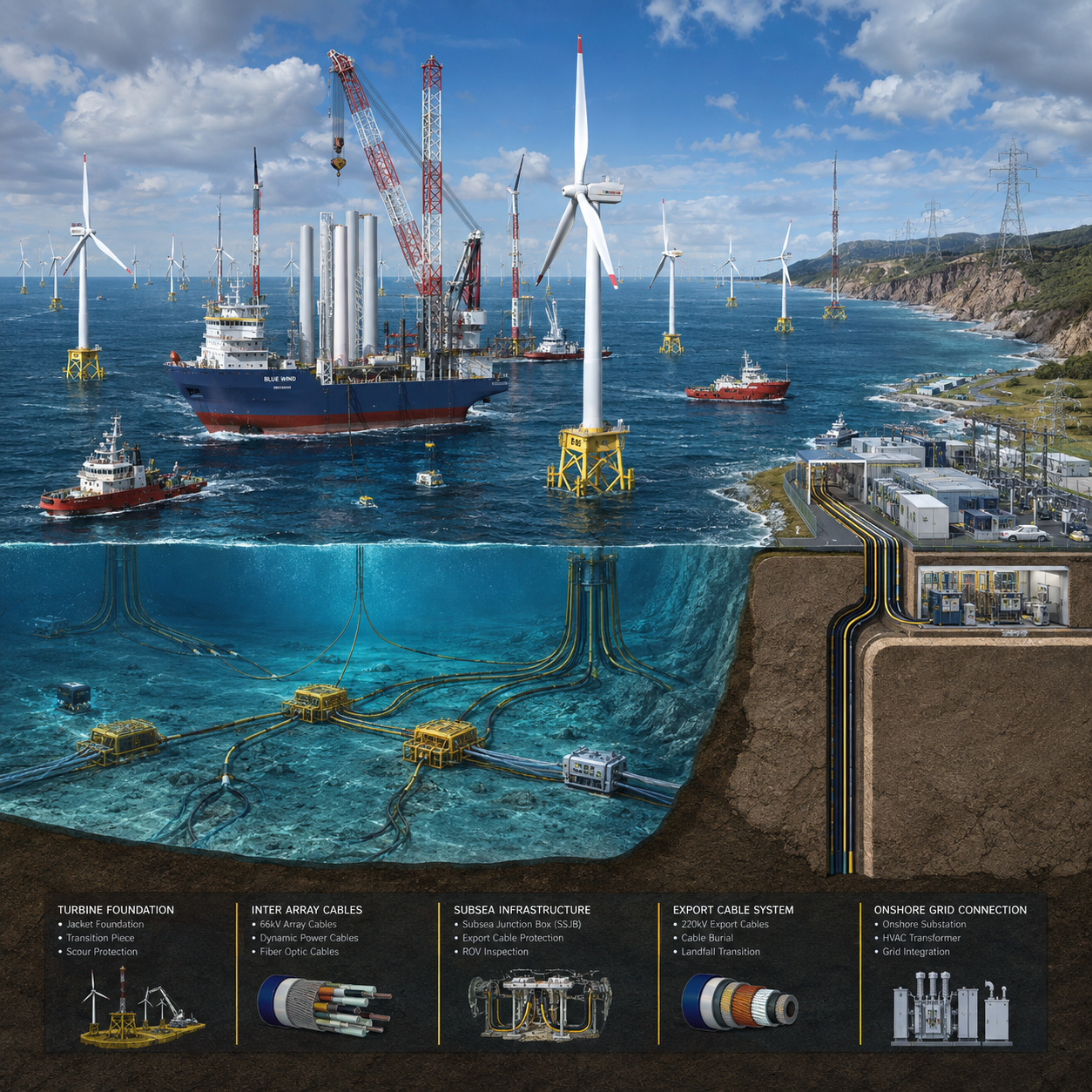 How to Reduce LCOE in Offshore Wind Projects